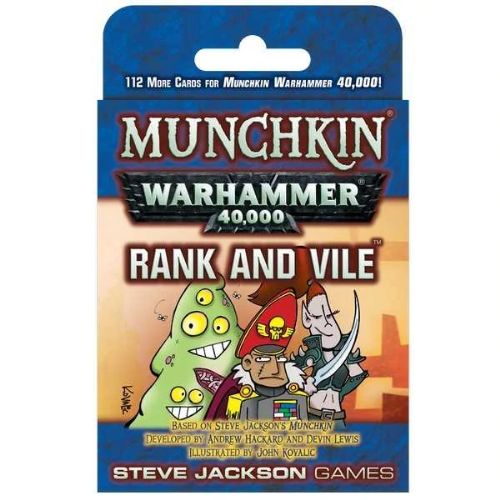 Munchkin Warhammer 40000 Rank and Vile expansion